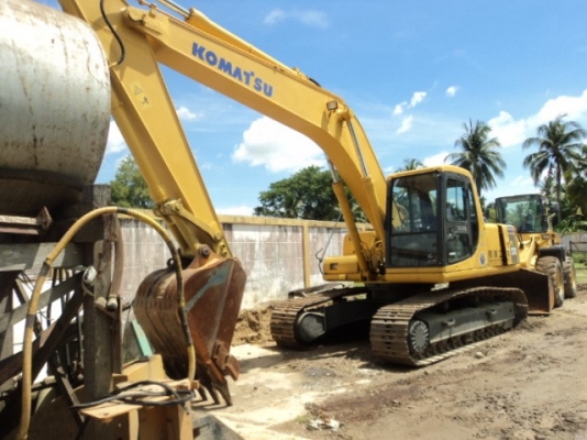 ละอองดาวแทรคเตอร์ ขายรถแบคโฮ KOMATSU PC200-6 เก่านอก สภาพพร้อมใช้ราคาถูก