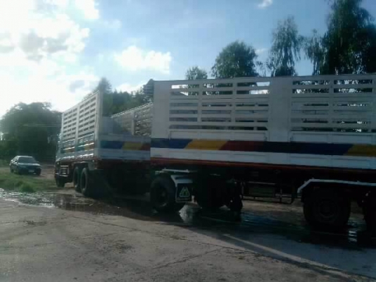 ขายด่วน  รถสิบล้อดัมพ์  พ่วง  แม่-ลูก ISUZU  DEGA320 ปี 51  สภาพดีมาก  พร้อมใช้งาน