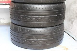 ขายยางBridgeStone RE002  225-45-17 1คู่ ปี09 ดอกเต็มๆ ถูกๆ