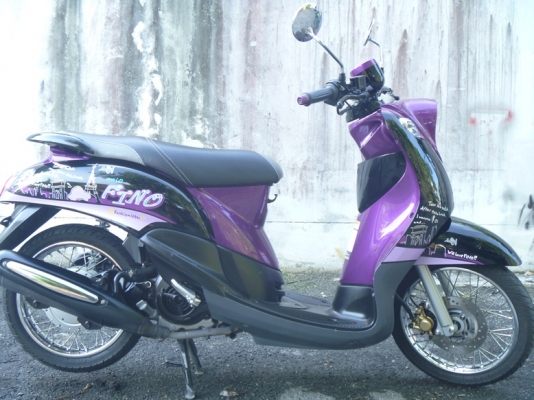 ขายyamaha new fino fation 2 เกจ์จด พฤ.ย.55รถ 6 เดือน