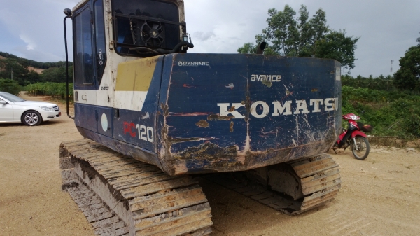 PC120-5ตัวเดินใหญ่ ไฟฟ้าครบ เล่มทะเบียนพร้อม