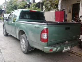อาฝากขาย DMAX ปี 2003 SLX สีเขียว รถบ้านมือเดียวป้ายแดงครับ
