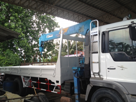 ขาย 10 ล้อ เพลาเดียว HINO ติดเครน ขาย 10 ล้อ เพลาเดียว HINO ติดเครน