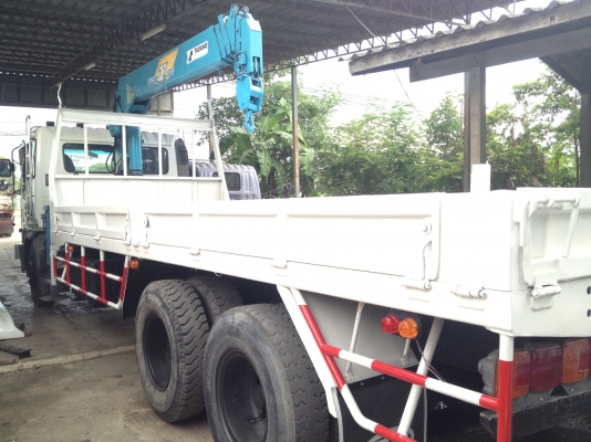 ขาย 10 ล้อ เพลาเดียว HINO ติดเครน ขาย 10 ล้อ เพลาเดียว HINO ติดเครน