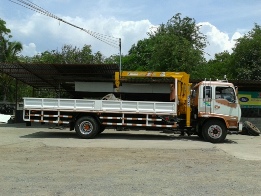 ขาย6ล้อติดเครน3ตัน(เสาสูง)tadano