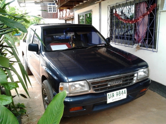 ***ขายแล้วครับขอบคุณ Truck2hand ขายกระบะแค็ป มังกรทอง2.5 90HP ISUZU SPACECAB SL2.5โฉม"แป๊ะยิ้ม" แท้ ปี37/94 เครื่องเดิม4JA มังกรทอง2.5ไดเร็กฯ แห้งๆไม่มีเยิ้มแรงดีประหยัดสุด ช่วงล่างแน่นพึ่งบิวด์ใหม่ คัสซีดี(ต้องเก็บหน่อยตามรูป) สีสวยขัดเงาอย่างเ