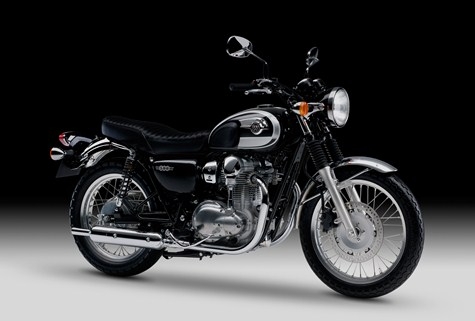 ขายkawasaki W800 รถนําเข้าประกอบใหม่ทะเบียนโอน