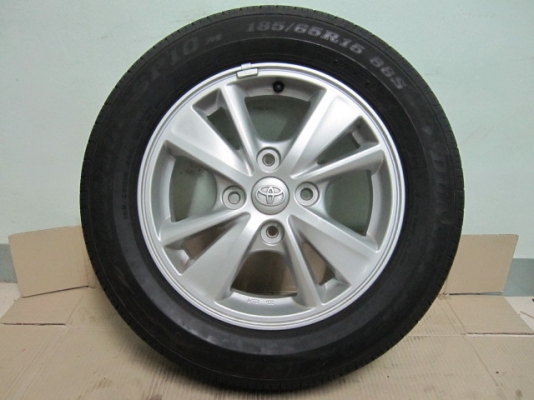 ขายล้อแม็ก Toyota Avanza พร้อมยางปลายปี 12 ขอบ 15