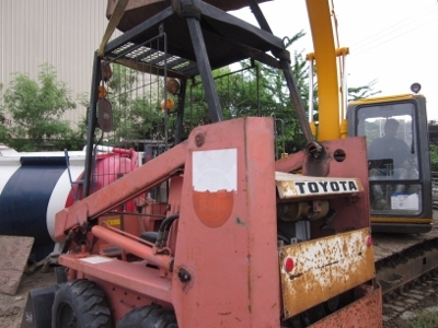ขาย- รถตักล้อยาง อเนกประสงค์ ขนาดเล็ก TOYOTA: SGK3 - 10045 มือสองตรงจากญี่ปุ่น สภาพพร้อมใช้งาน