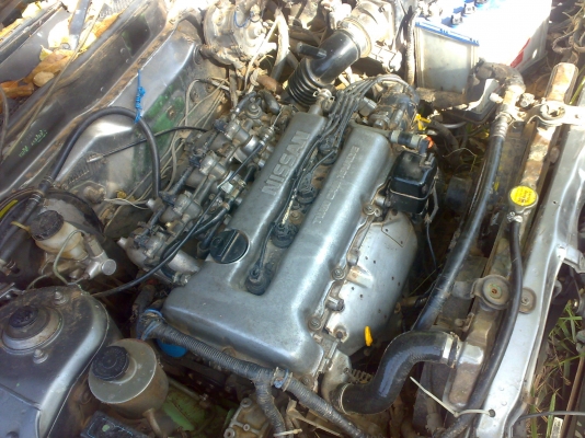 ขายเครื่องพร้อมเกียร์ SR 20 เกียร์ออโต้