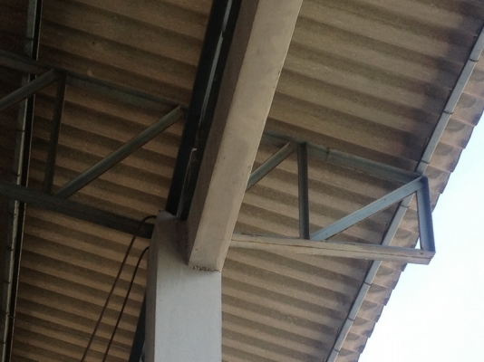 ขายโครงสร้าง 15x50 เมตร จั่วเป็นฉากประกบ สภาพสวยมาก นำไปใช้งานได้เลย