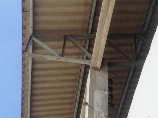 ขายโครงสร้าง 15x50 เมตร จั่วเป็นฉากประกบ สภาพสวยมาก นำไปใช้งานได้เลย