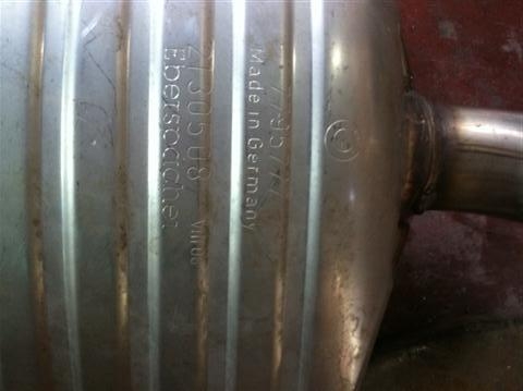 ขายท่อ  BMW แสตนเลส แท้ และอีกใบถูกๆๆๆ