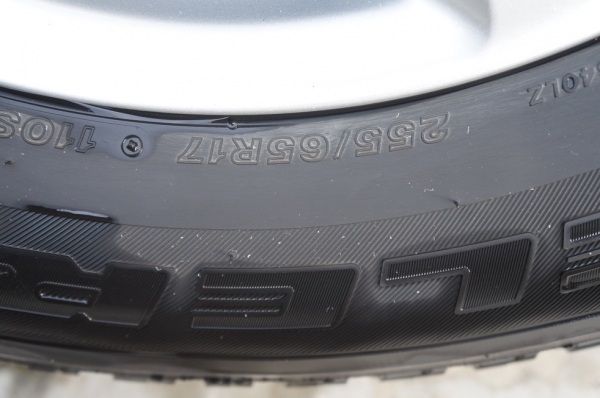 ขายล้อแม็กซ์ Isuzu 17" พร้อมยาง Bridgestone Dueler 255/65R17 ขายล้อแม็กซ์ Isuzu 17" พร้อมยาง Bridgestone Dueler 255/65R17