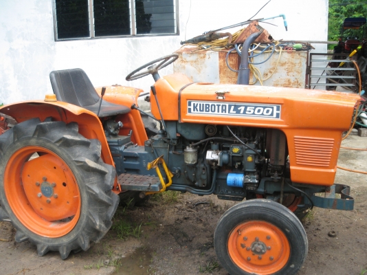 ขายรถไถคูโบต้า L1500 พร้อมตัดหญ้า  ถูกๆๆชัวร์