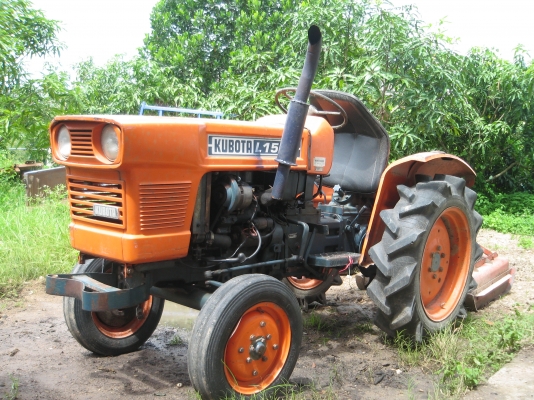 ขายรถไถคูโบต้า L1500 พร้อมตัดหญ้า  ถูกๆๆชัวร์