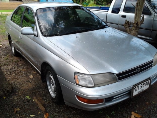 ***ขายแล้วครับขอบคุณ Truck2hand ขาย รถเก๋ง สามห่วง"ท้ายโด่ง"TOYOTA, COROLLA 1.6 GLi ปี37/94 เครื่อง4A 1.6 ติดแก๊ส LPG(ลงเล่ม) สุดประหยัด เกียร์ธรรมดา ช่วงล่างแน่น พ.พาวเวอร์ แอร์ กระจกไฟฟ้า สีดี ระบบไฟใช้ได้ปกติ ยางดี4เส้น พร้อมใช้งาน ราคาต่อรอง