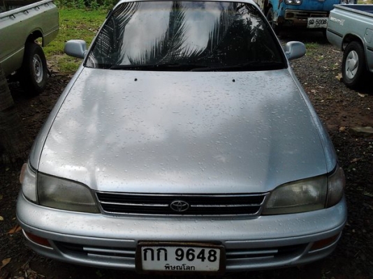 ***ขายแล้วครับขอบคุณ Truck2hand ขาย รถเก๋ง สามห่วง"ท้ายโด่ง"TOYOTA, COROLLA 1.6 GLi ปี37/94 เครื่อง4A 1.6 ติดแก๊ส LPG(ลงเล่ม) สุดประหยัด เกียร์ธรรมดา ช่วงล่างแน่น พ.พาวเวอร์ แอร์ กระจกไฟฟ้า สีดี ระบบไฟใช้ได้ปกติ ยางดี4เส้น พร้อมใช้งาน ราคาต่อรอง