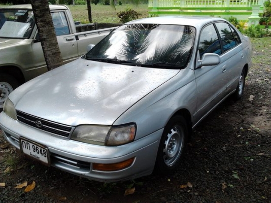 ***ขายแล้วครับขอบคุณ Truck2hand ขาย รถเก๋ง สามห่วง"ท้ายโด่ง"TOYOTA, COROLLA 1.6 GLi ปี37/94 เครื่อง4A 1.6 ติดแก๊ส LPG(ลงเล่ม) สุดประหยัด เกียร์ธรรมดา ช่วงล่างแน่น พ.พาวเวอร์ แอร์ กระจกไฟฟ้า สีดี ระบบไฟใช้ได้ปกติ ยางดี4เส้น พร้อมใช้งาน ราคาต่อรอง