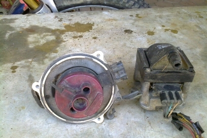 จานจ่าย 1g แคมเดี่ยว ถอดจากตัวเครื่องยกลง