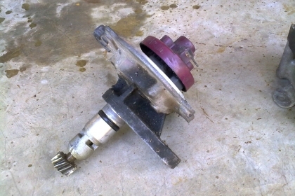 จานจ่าย 1g แคมเดี่ยว ถอดจากตัวเครื่องยกลง