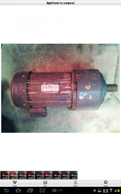 ขาย !! มอเตอร์เกียร์ 5hp  380V. รอบ1ต่อ15