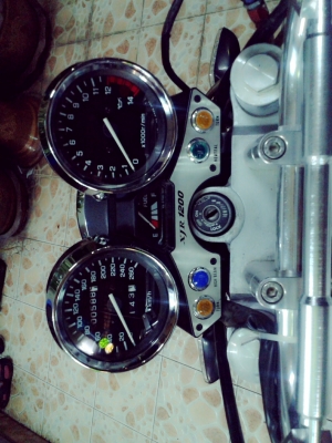 คุ้มโคตรๆ โอกาสทองมีไม่บ่อยครับ รีบๆนะครับ สภาพดีพร้อมใชังาน หาราคานี้ไม่มีแล้ว  ขายในราคา65,500ครับ xjr 400 ปี97 อินวอย สรรพสามิตรแท้  ขับกลับบ้านได้เลยคั