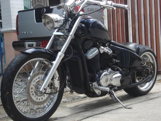 วุฒินนบุรี//ขาย STEED 400cc. แต่งล้อโตยาง200 เก๋าๆ โหดๆ เครื่องดีมากขับหล่อมีอินวอยๆ