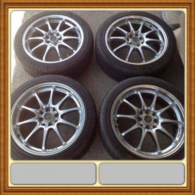 ขายแม็กมือ2 CE28 ขอบ 17 4รู100/114 ราคา 8,800 บาท ***ไม่มียาง***