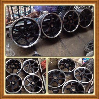 ขายแม็กมือ2 ลายProject D ขอบ 17 4รู100/114 ราคา 5,900 บาทถูก