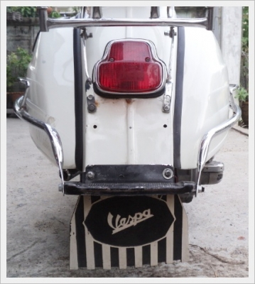 VESPA สปี๊นหัวกลมคอเล็ก อิตาลีแท้ๆครับ 37000 บาท