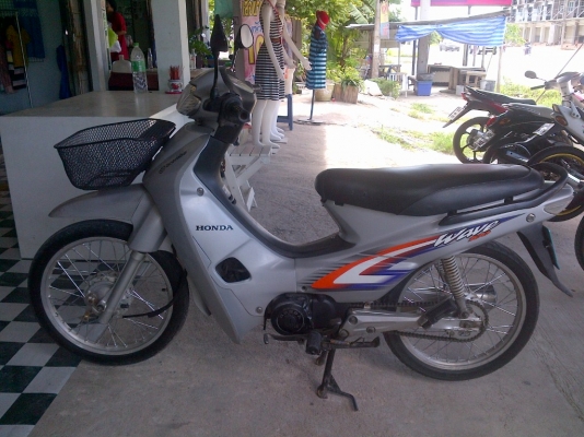 ขาย!เวฟ100 ปี45 รถเครื่องเดิมแน่นๆ  พร้อมใช้ ทะเบียน+เอกสารโอน ภาษีไม่หมด