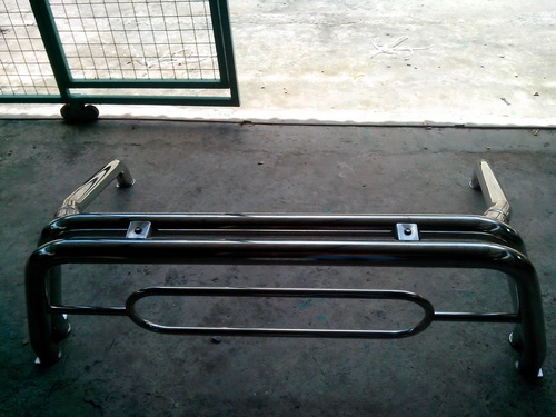 โรบาร์สแตนเลสใหญ่หนาสองท่อสำหรับรถกระบะทุกยี่ห้อ ถูกสุด ๆ