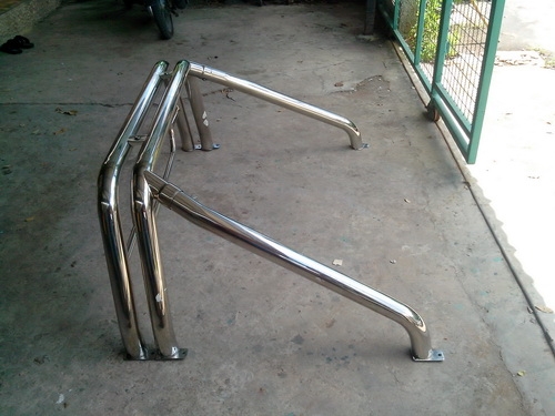 โรบาร์สแตนเลสใหญ่หนาสองท่อสำหรับรถกระบะทุกยี่ห้อ ถูกสุด ๆ