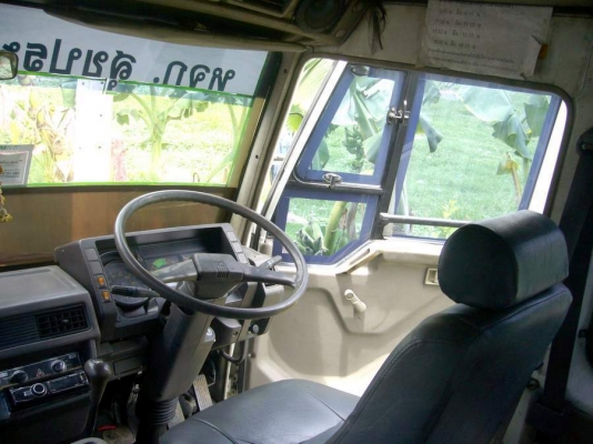 รถตู้บรรทุก 6 ล้อ ตู้ 10บาน 7.2เมตร MITSU FUSO FK457 6D16 Turbo