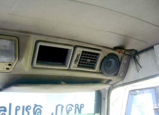 รถตู้บรรทุก 6 ล้อ ตู้ 10บาน 7.2เมตร MITSU FUSO FK457 6D16 Turbo