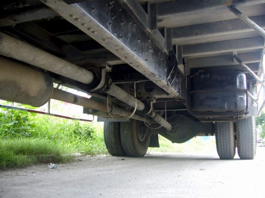 รถตู้บรรทุก 6 ล้อ ตู้ 10บาน 7.2เมตร MITSU FUSO FK457 6D16 Turbo