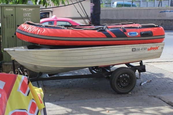 ขายเรือยางท้องไฟเบอร์  สภาพดี ไม่มีรั่ว