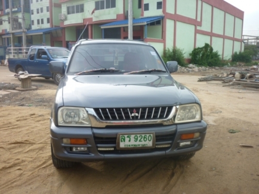 ขายรถกระบะมิตซูบิชิ สตราด้า สีเทา ปี43 ราคา 210,000 บาท สนใจติดต่อคุณหนึ่ง 085-226-9439