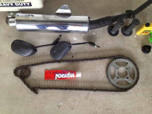 ขายรถวิบาก ยี่ห้อโซนิค 125 CC