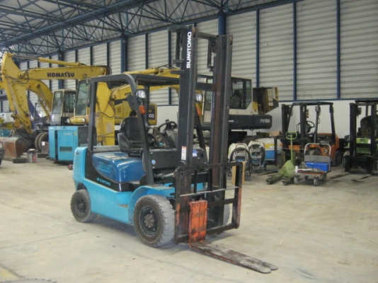 SUMITOMO 11FD25PAXI ,2.5Tเสา4 เมตร ออโต้ปี 2009 ,830 ชม.รถนอกนำเข้า ไม่เคยใช้ในไทย