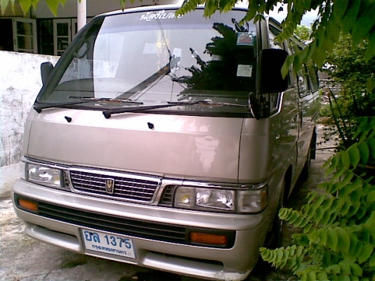 ขายรถตู้นิสสันเออแวนปี2000เบาะปรับ เอน นอน แอร์ราว พวงมาลัยพาวเวอร์ ม่านกันแดด สภาพดีพร้อมใช้