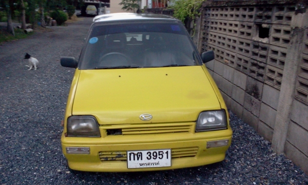 ต้องการขายรถยนต์ DIHATSU MIRA ปี1991 ติดตั้งแก๊สLPG เกียร์ธรรมดา เบาะหนัง