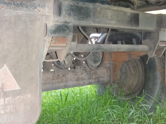 ขายลูกพ่วงดัมพ์  สองพลา   เพลาเหลี่ยม  พร้อมใช้งาน