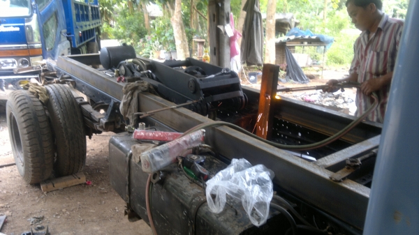 NPR 135 แอร์พาวเวอร์ท้ายใหญ่ต่อดั้มใหม่ยางเเท้6แส้น