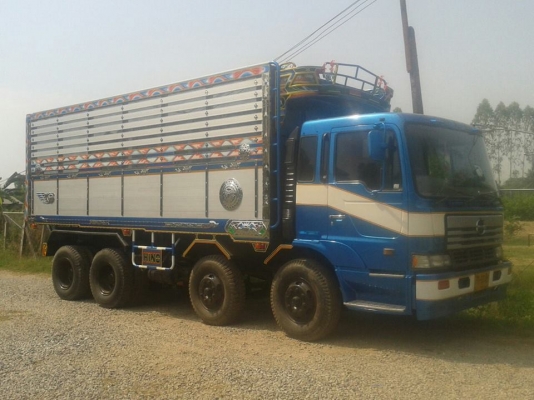 ขายรถบรรทุกดั๊มพ์ 12 ล้อ HINO PROFIA แชสซี FN2PWB เครื่อง P11C-320 แรง ดั๊มพ์มิเนียม ทะเบียนพร้อม