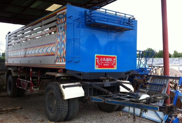 ขายด่วน ลูกพ่วง 2 เพลาดั๊มพ์ ปี 55 กระบะดั๊มพ์คอกมิเนียมความยาว 6 เมตรของอู่ ส.สุชัยนครปฐม สภาพสวยจัด ช่วงล่างดี ยางสภาพเต็มดีทั้ง 8 เส้นประมาณ 80\% พร้อมบรรทุกพร้อมใช้งานได้เลย เอกสารทะเบียนภาษีครบพร้อมโอน ราคาต่อรองได้ครับ