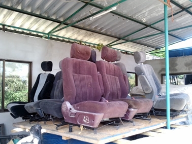 ขายเบาะกำมะหยี่รถยนต์เก่าญี่ปุ่น เหลือ 1 คู่ๆ ละ 1,500