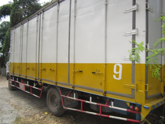 HINOFG-1Jเครื่องJO8Cโบตู้10บานไม่มีเสากลางสภาพพร้อมใช้-รถห้าง-