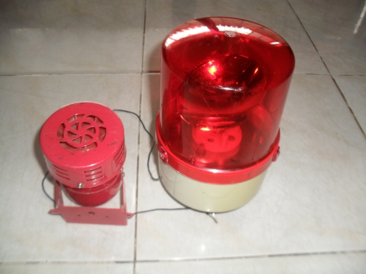 ไฟหมุน พร้อม ไซเรน